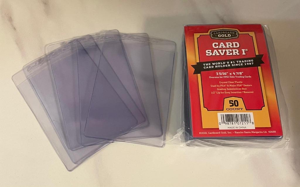200 Card Saver 1 Graded Card Sleeves for BGS PSA SGC BCCG Submissions 