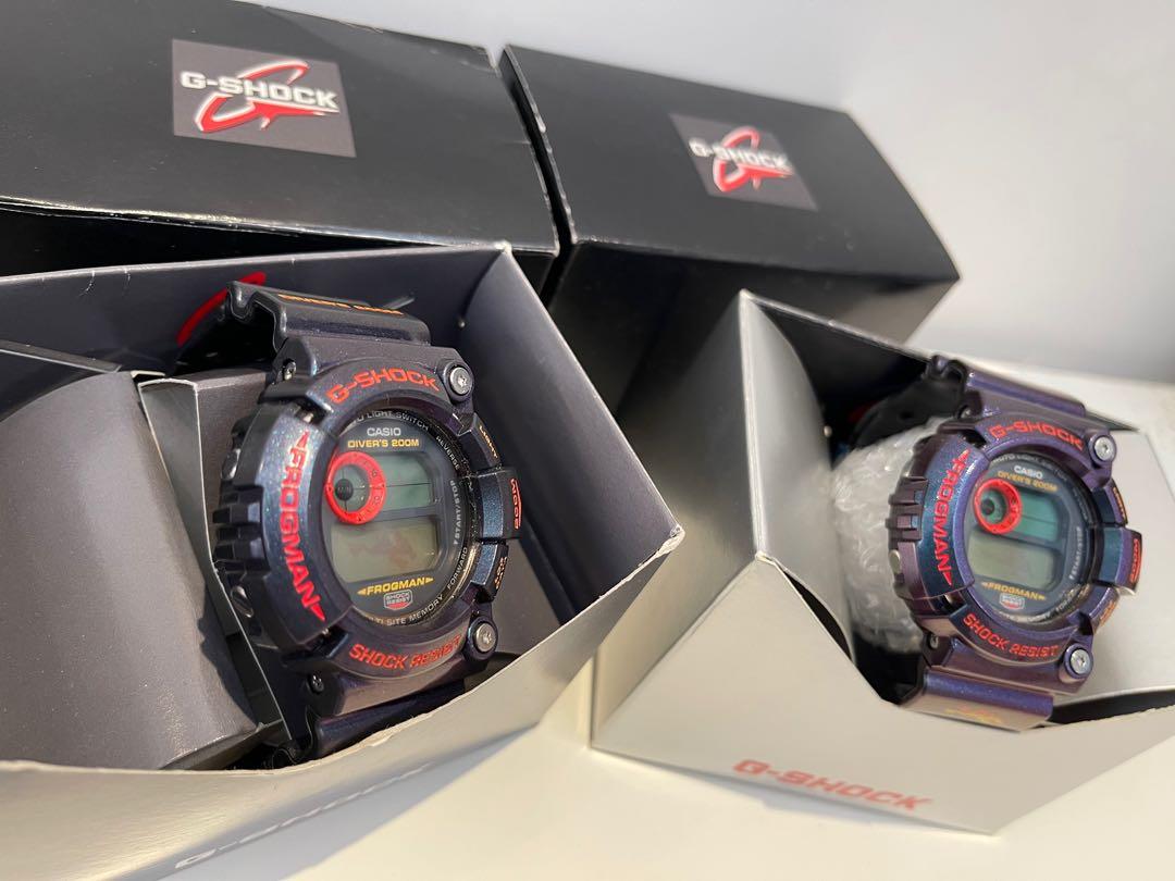 Casio gshock frogman snake killer Gw-201毒蛙, 名牌, 手錶- Carousell