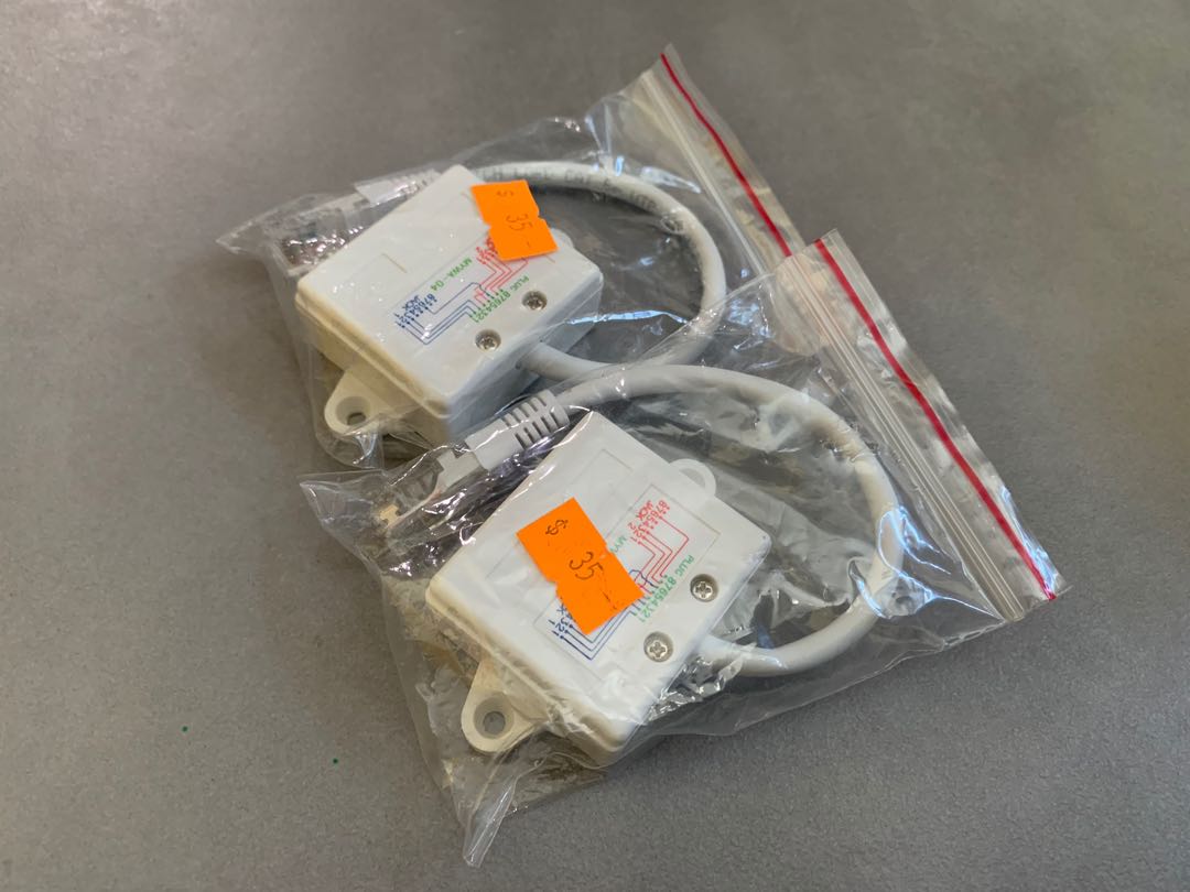 Cat 5 Cable splitter 分線器, 電腦＆科技, 電腦周邊及配件, Wifi及上網相關產品 Carousell