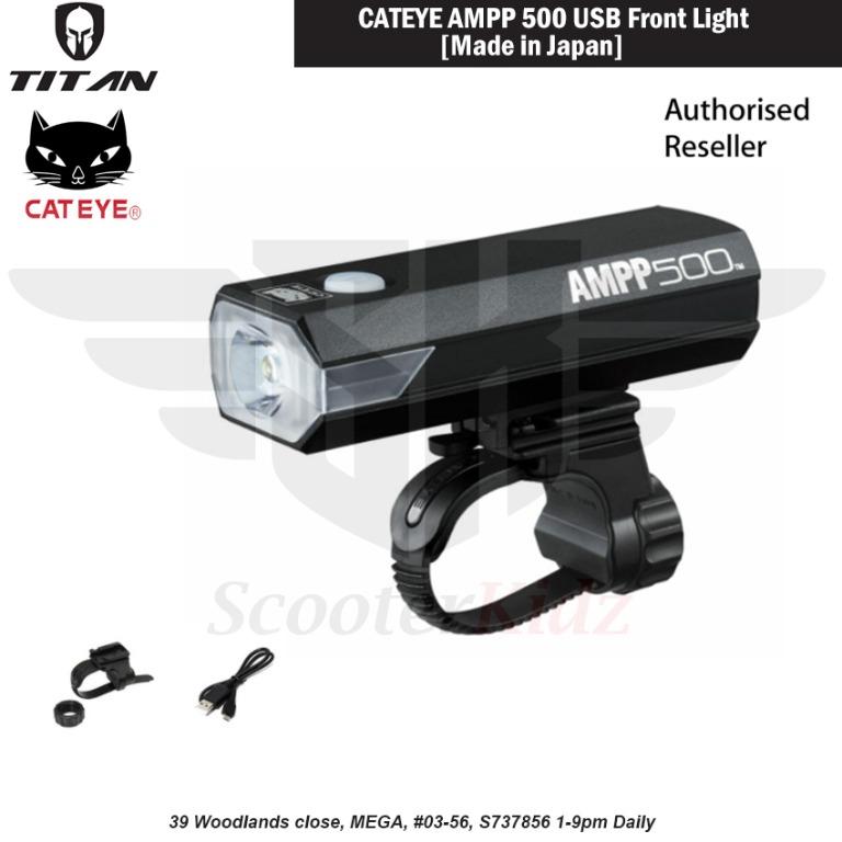 Cateye AMPP 500 VIZ 150 Light Set Biketart, 41 OFF
