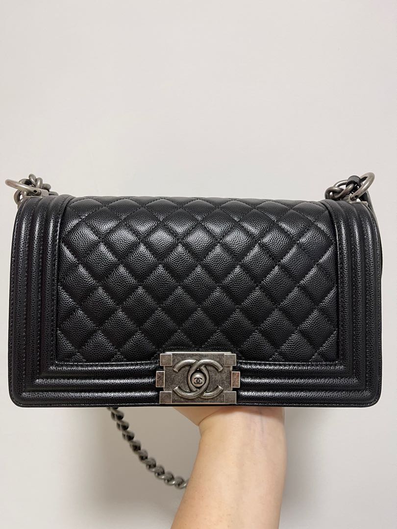 Chanel boy ruthenium hardware sales