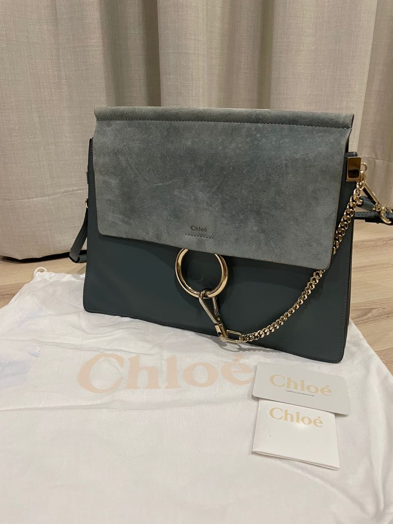 Chloe faye bag cloudy new arrivals blue