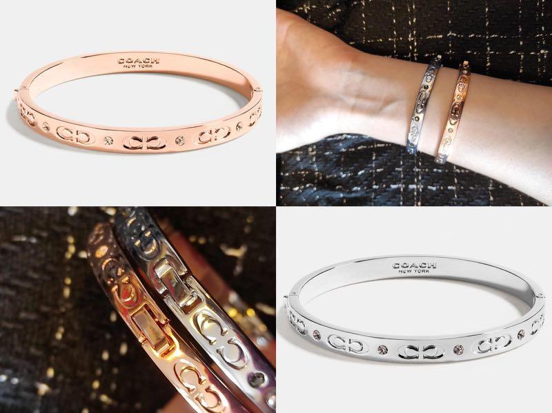 Coach kissing discount c bangle