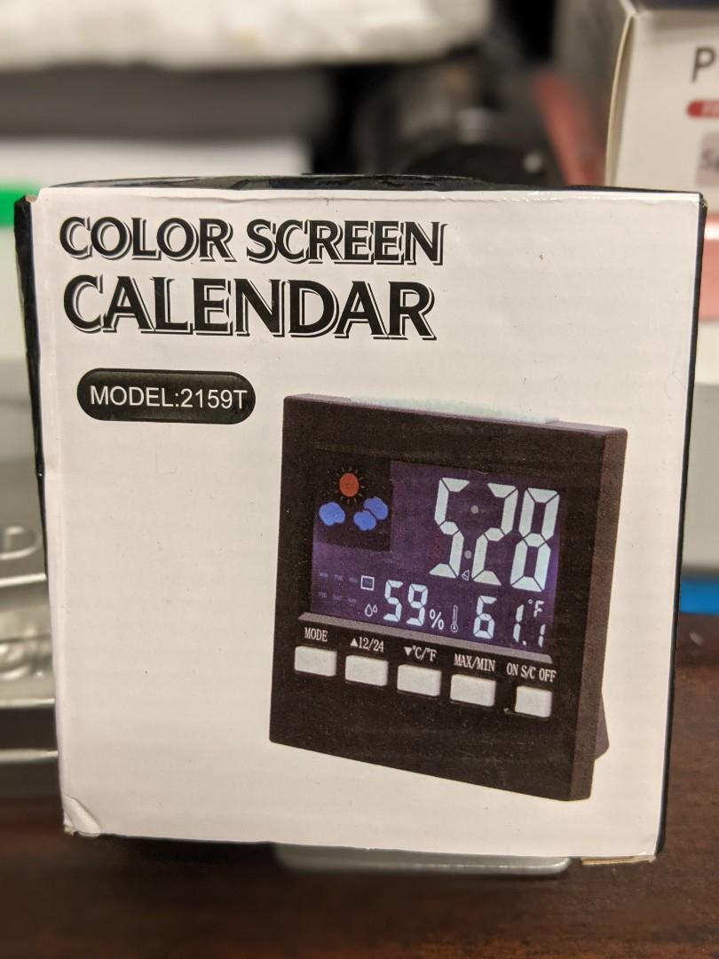 Color Screen Calendar Model 2159T, Mobile Phones & Gadgets, Other