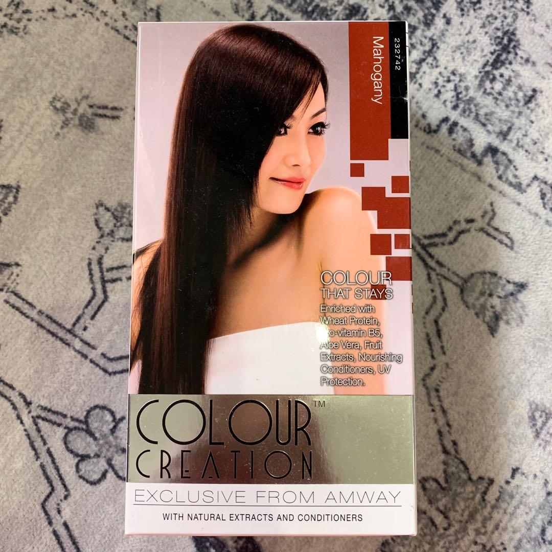 Burgundy Color Mate Hair Color Cream Box Packaging Size 130ml