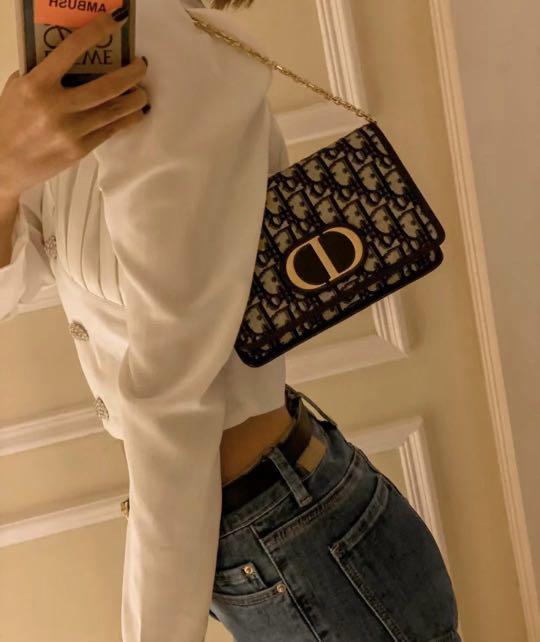 Christian Dior 2020 2-In-1 30 Montaigne Pouch - Grey Waist Bags, Handbags -  CHR343427