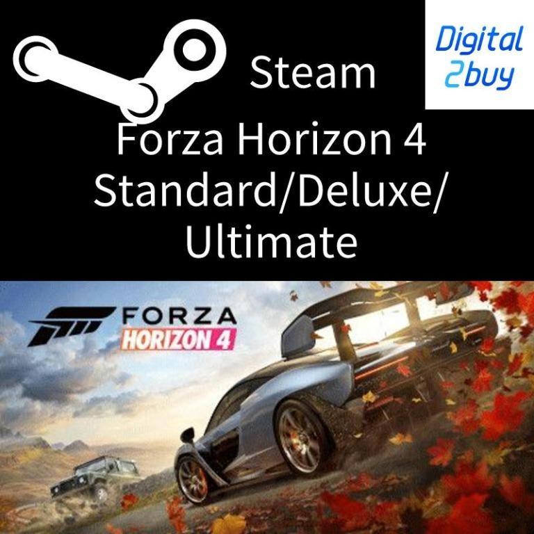 Forza Horizon 4 Standard Deluxe Ultimate for steam game, Video Gaming
