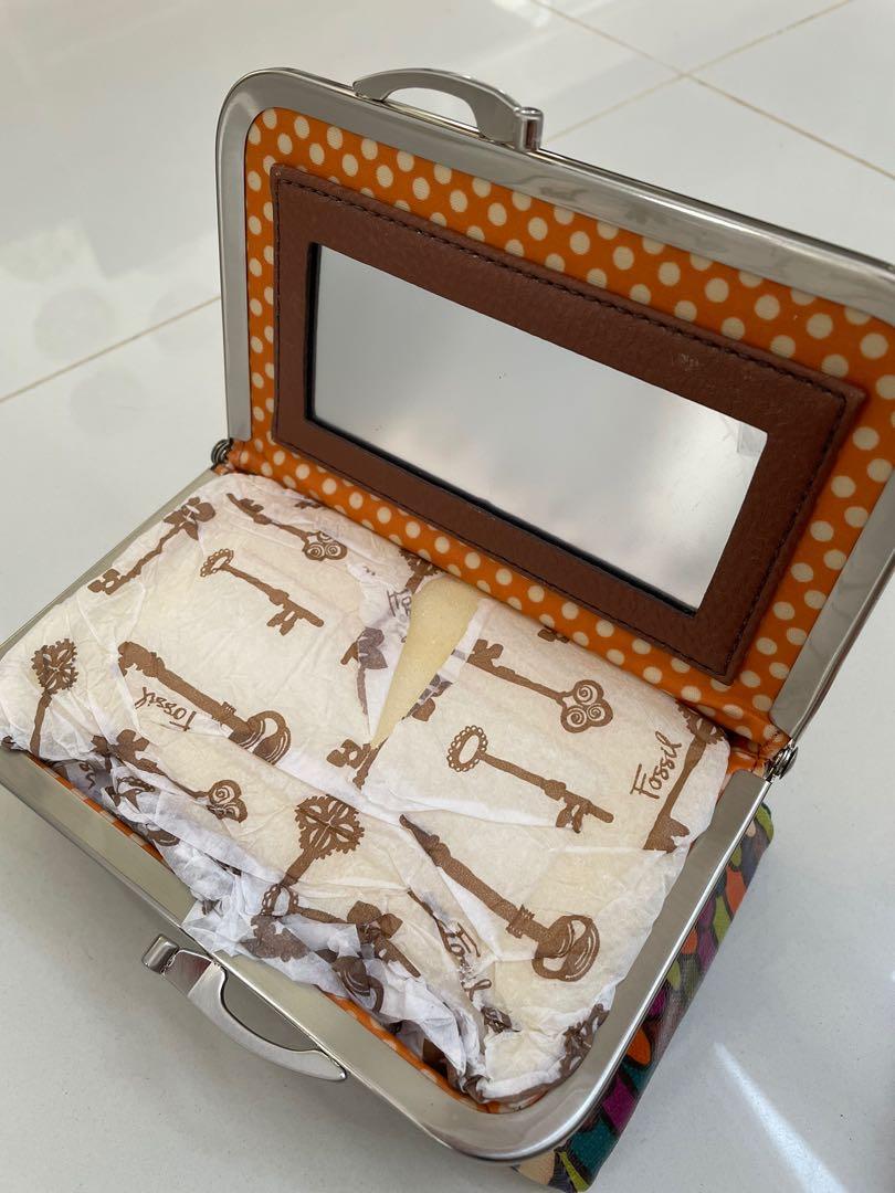 Fossil key per makeup case deals
