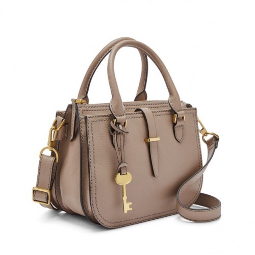 FOSSIL Ryder mini satchel light taupe