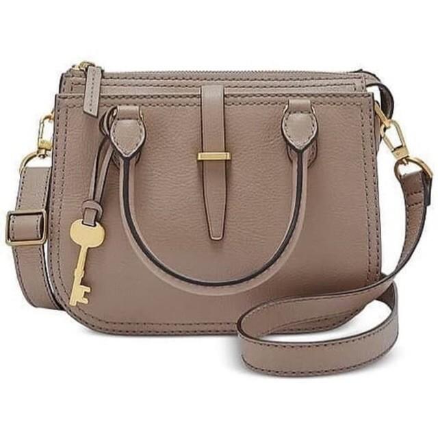 Fossil ryder top satchel light taupe