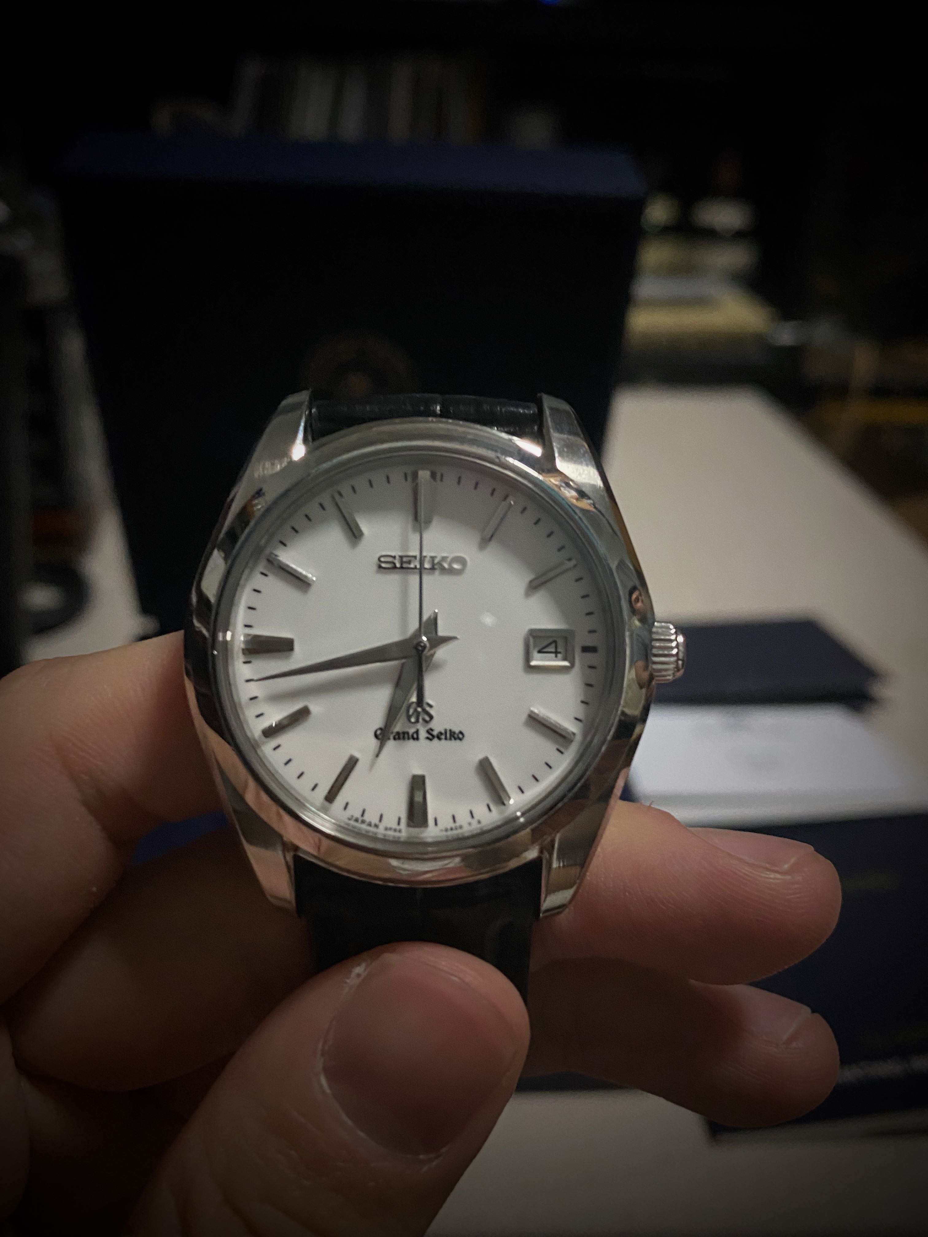 [FULL SET - Box and Papers] Grand Seiko (GS) SBGX059 - Discontinued Model!,  Men's Fashion, Watches & Accessories, Watches on Carousell