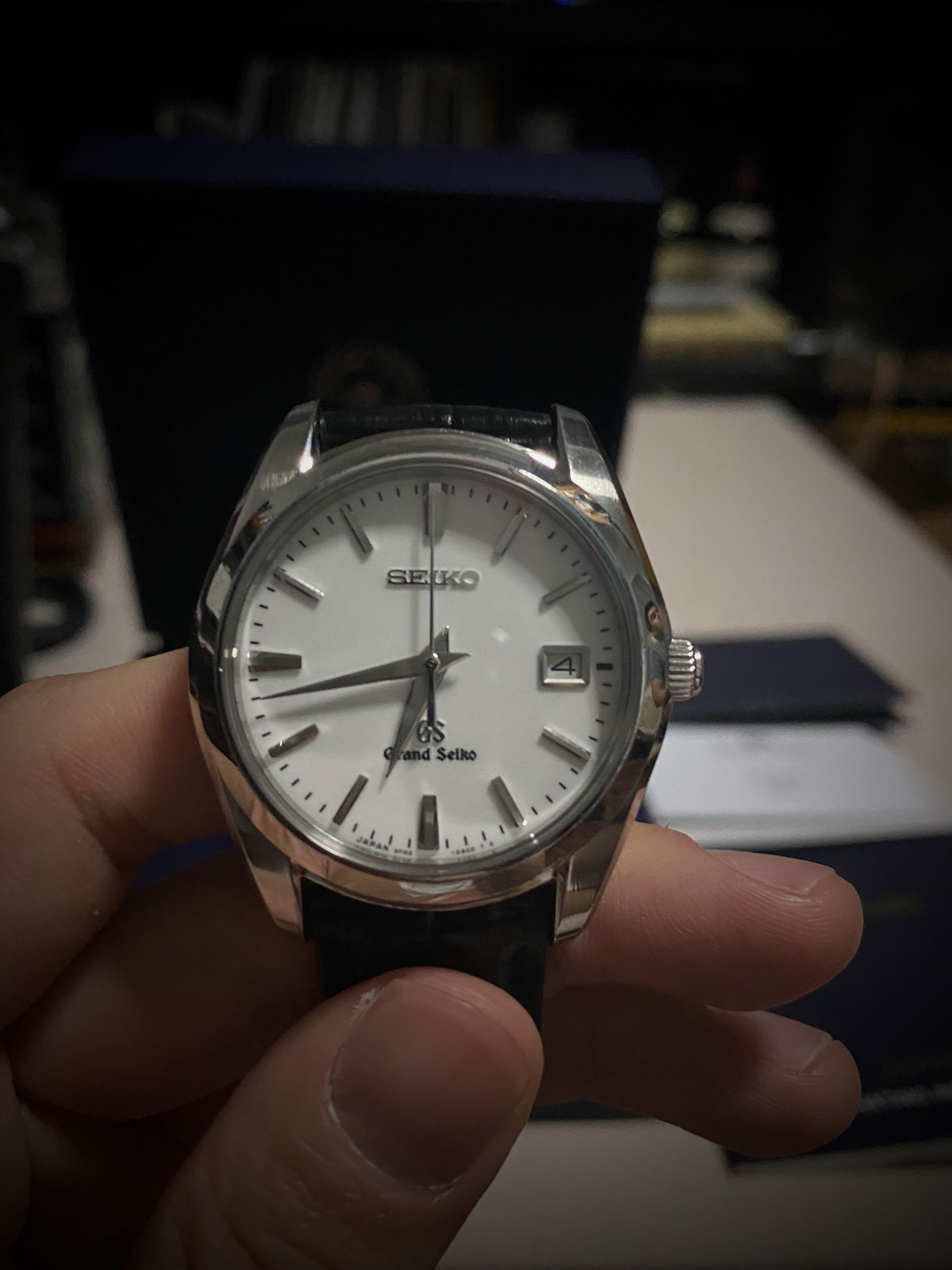 FULL SET - Box and Papers] Grand Seiko (GS) SBGX059 - Discontinued Model!,  Men's Fashion, Watches & Accessories, Watches on Carousell
