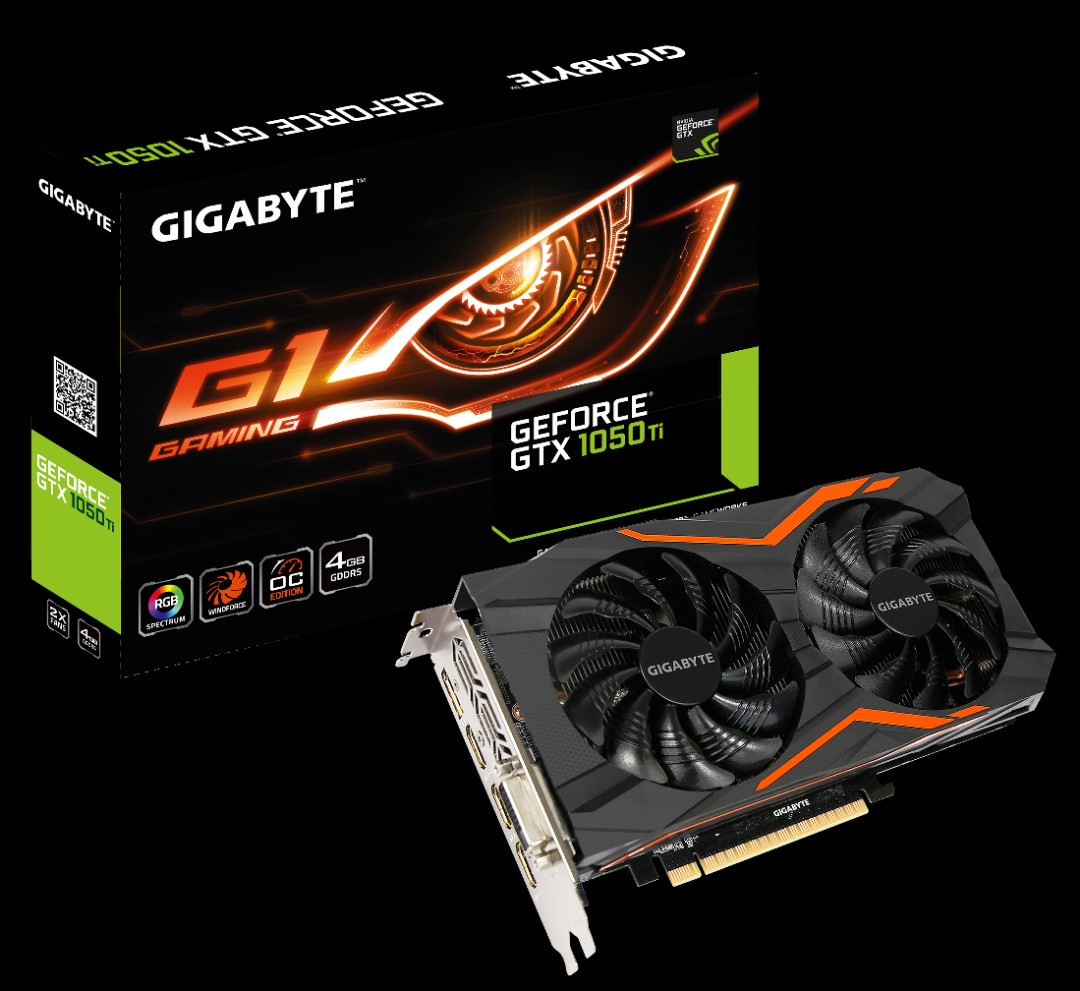Gigabyte gtx 1050ti 4gb oc discount