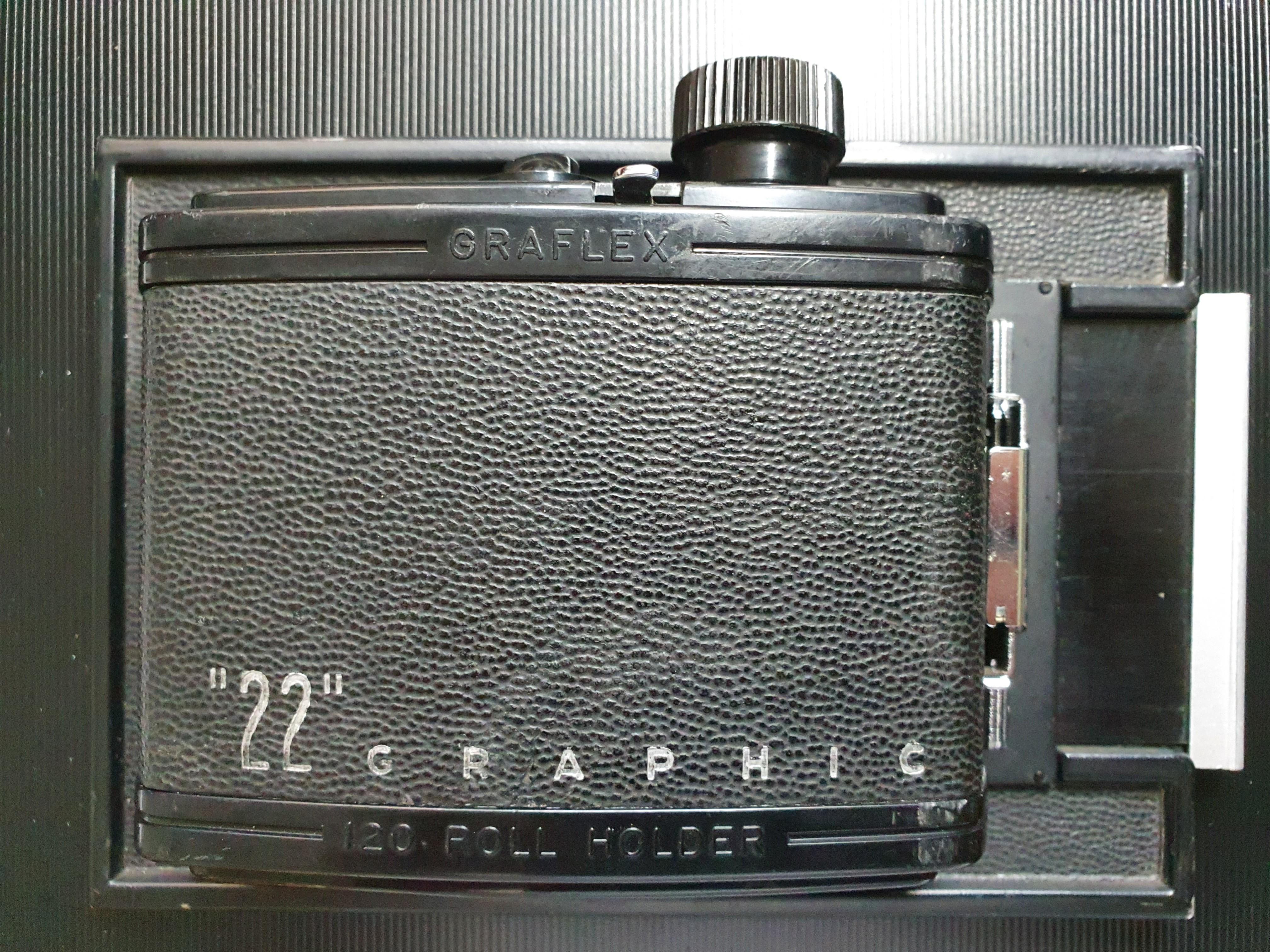 Graflex "22" Graphic 120mm Film Roll Holder, Photography, Photography