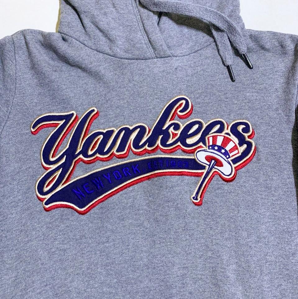 Hoodie MLB Yankees Rare Majestic Tag Second Original, Fesyen Pria, Pakaian  , Baju Luaran di Carousell
