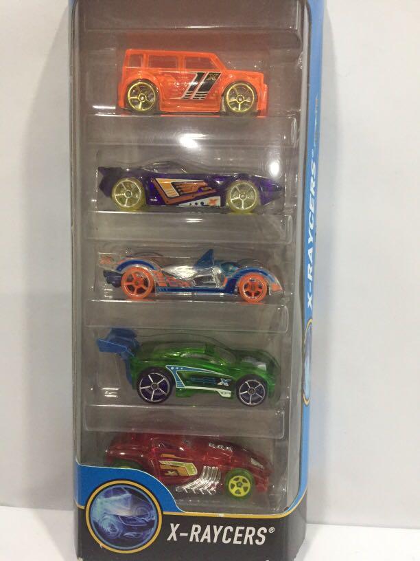 HotWheels collectibles original from US (Category: Vehicle & Diecast Models) located in Pasay City. Submitted by redgiftshop (Listing ID 1100484572, Image 2). Description: X-RAYCERS 5 packs includes: Scion xB, Nerve Hammer, Hi- Tech Missile, Paradigm Shift, Burl-Esque direct bought in US product code: CL.