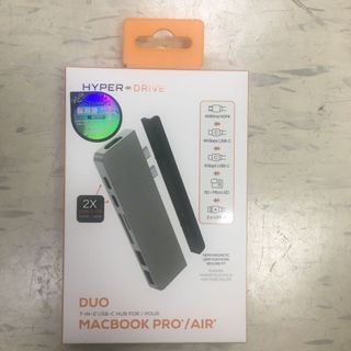 (全新行貨) HyperDrive Duo 7-in-2 USB-C Hub for MacBook Pro / Air