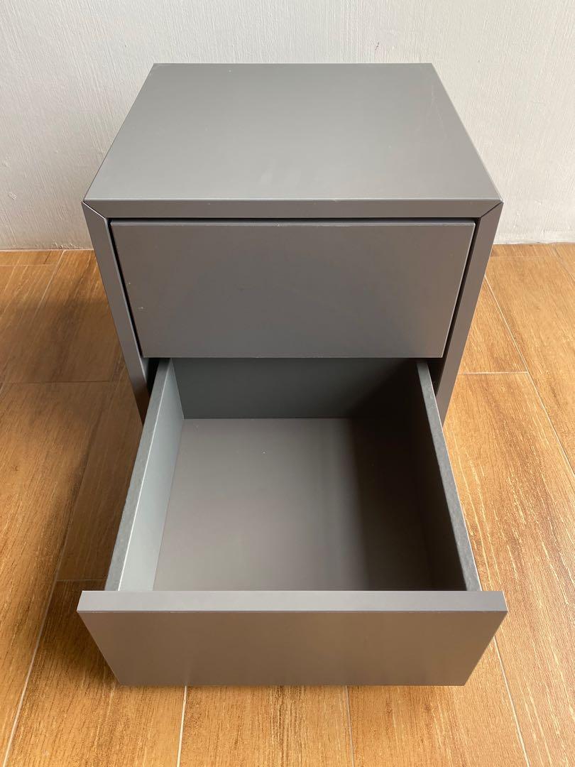 IKEA EKET with 2 drawers, Furniture & Home Living, Furniture, Shelves, & Racks