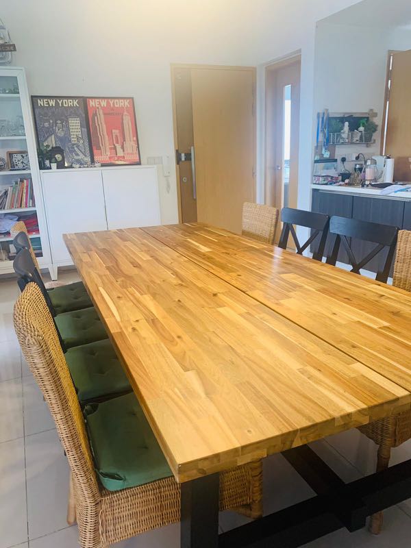 Skogsta dining table ikea hot sale