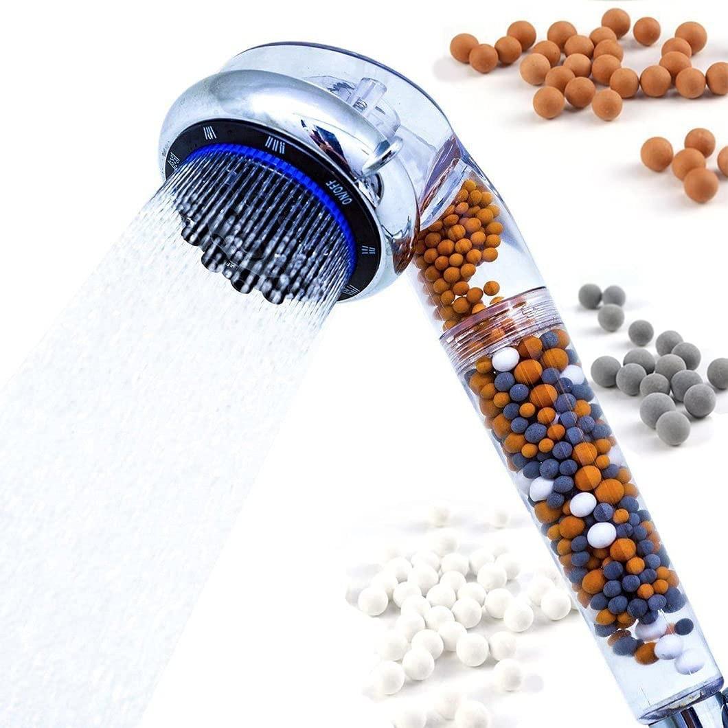 Ionic Shower Head With Advanced Filtration System to Purify Your Water