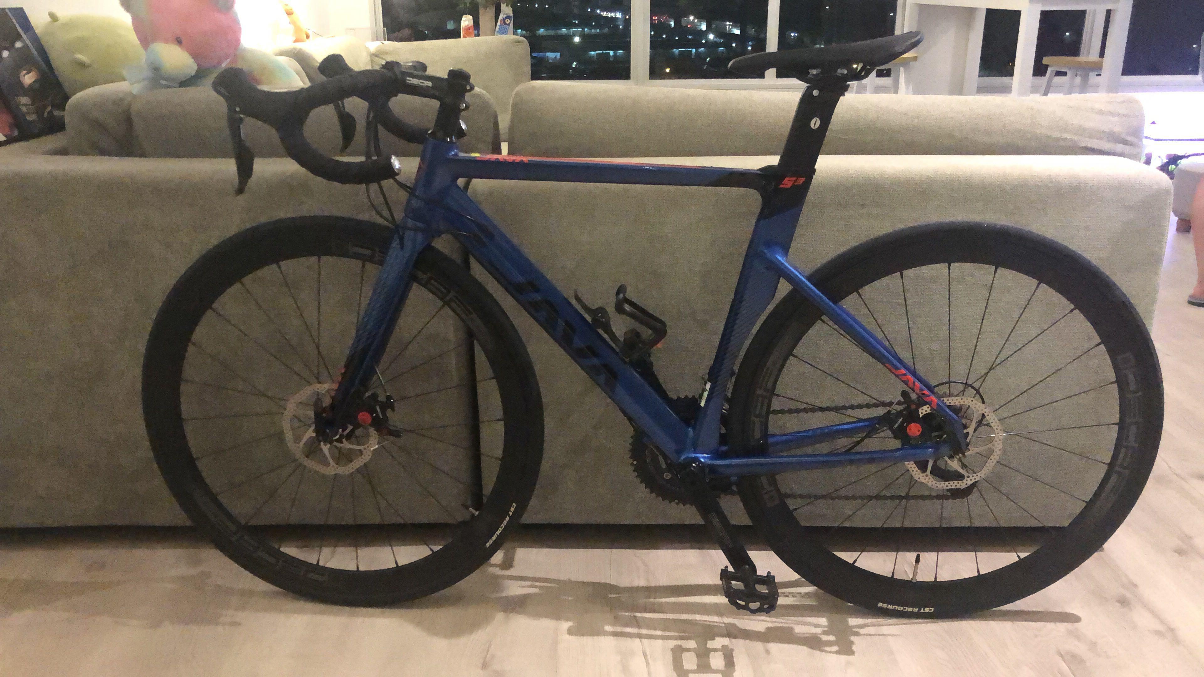 Navy blue outlet road bike