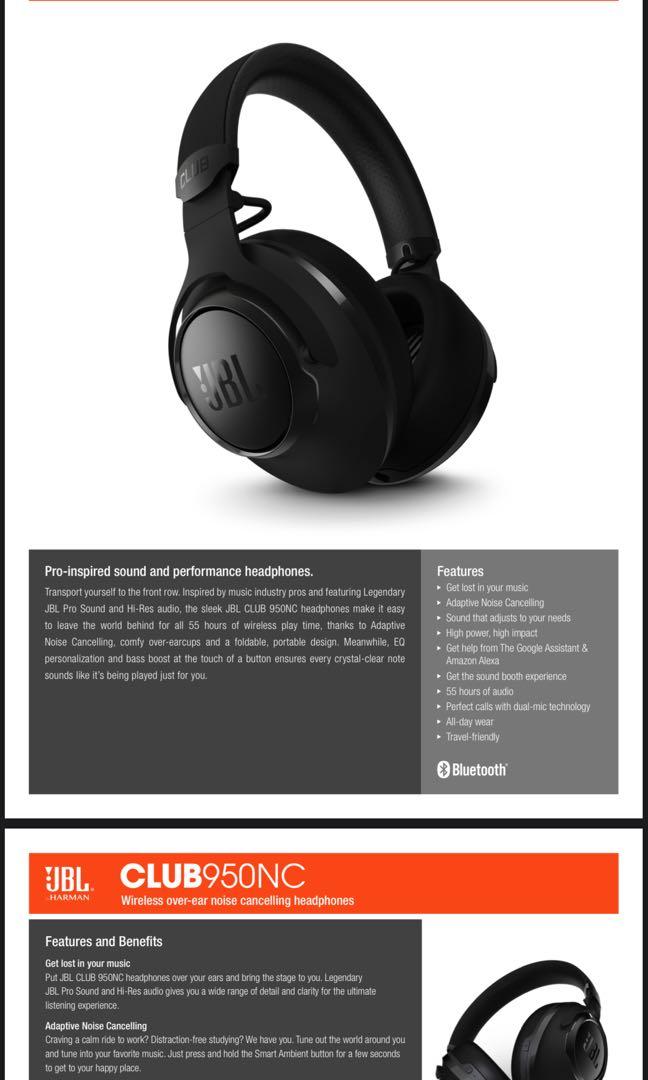 Jbl club 950nc store amazon