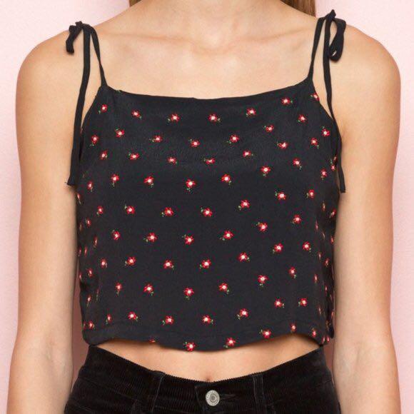 Brandy Melville, Tops, Brandy Melville Back Tie Tank