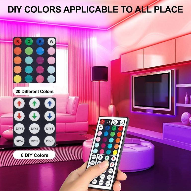 K2017 UTTORA LED Strips Lights 10M 300LED 5050 RGB Colour