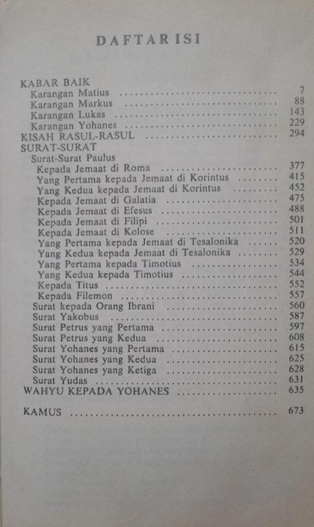 Kabar Baik untuk Masa Kini - Perjanjian Baru dalam Bahasa Indonesia
