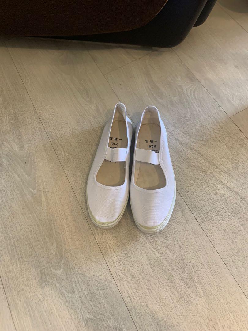 Kids Girls White School Shoes Brand NEW Unworn Suitable for Primary School Girls Teenage Size 230 Internal 23cm