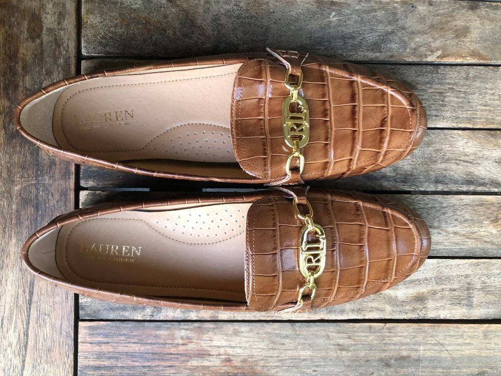 Ralph lauren crocodile shoes cheap