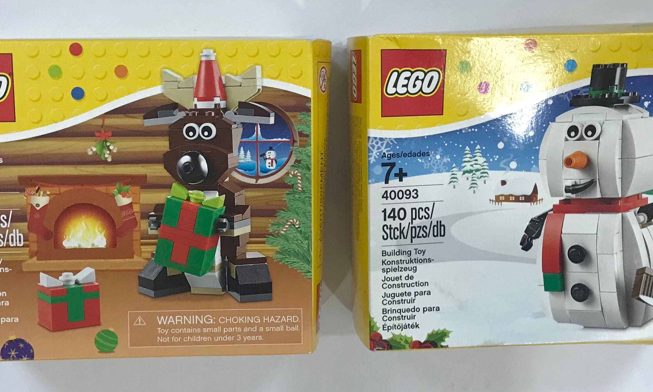 LEGO Snowman 140 Piece Building Set 40093 2014 - We-R-Toys