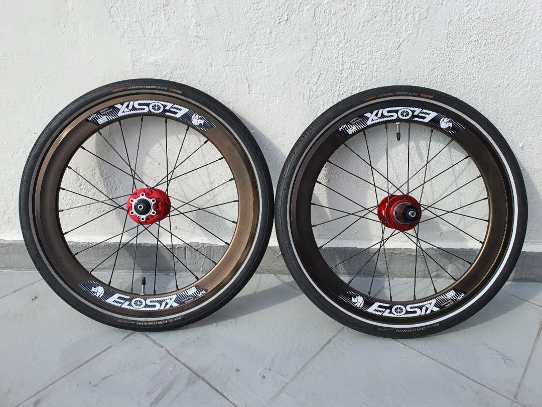 Lightweight 20 inches 406 Eiosix aero wheelset, Sports Equipment ...