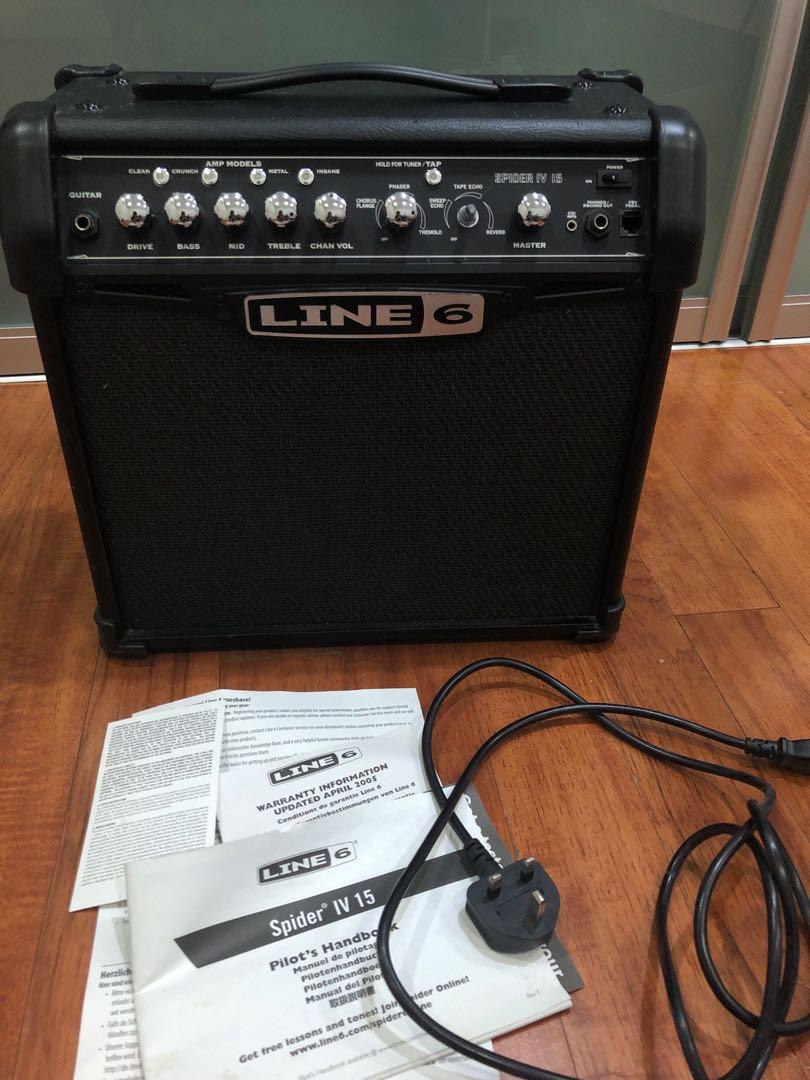 Line 6 Spider IV 15 Guitar Amplifier (original price: RM934.05