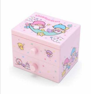 Little Twin Stars 2- layer mini drawer (Sanrio Original)