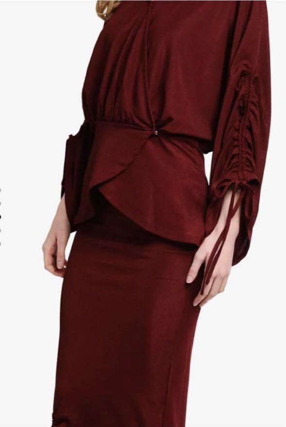 LUBNA DRAWSTRING WRAP KURUNG Women s Fashion Muslimah Fashion