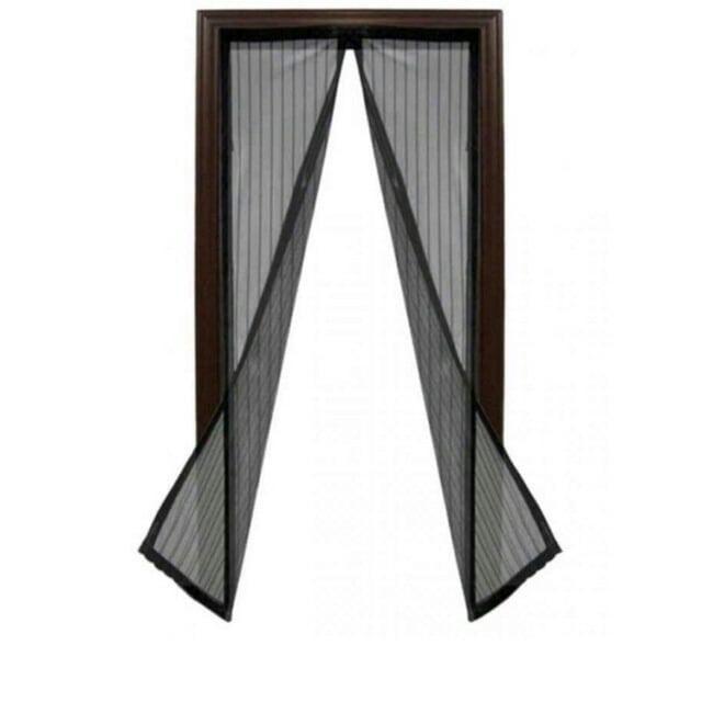 MAGIC MESH MAGNETIC SCREEN DOOR CURTAIN (Category: Home Improvement Tools & Accessories) located in Manila. Submitted by christimjose09 (Listing ID 1100478490, Image 3). Description: Product details: ✔️Fits many types of doors such as single doors, RV doors and even sliding doors. ✔️Its so easy to fit and remove. ✔️Auto snap to close with magnet. ✔️It keeps fresh air in and bugs out. ✔️Material: Synthetic fiber ✔️Dimension: 75 x 38 inches. Shippi