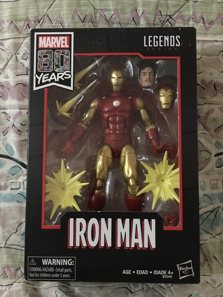 Marvel legends 80th anniversary iron man top and iron spider
