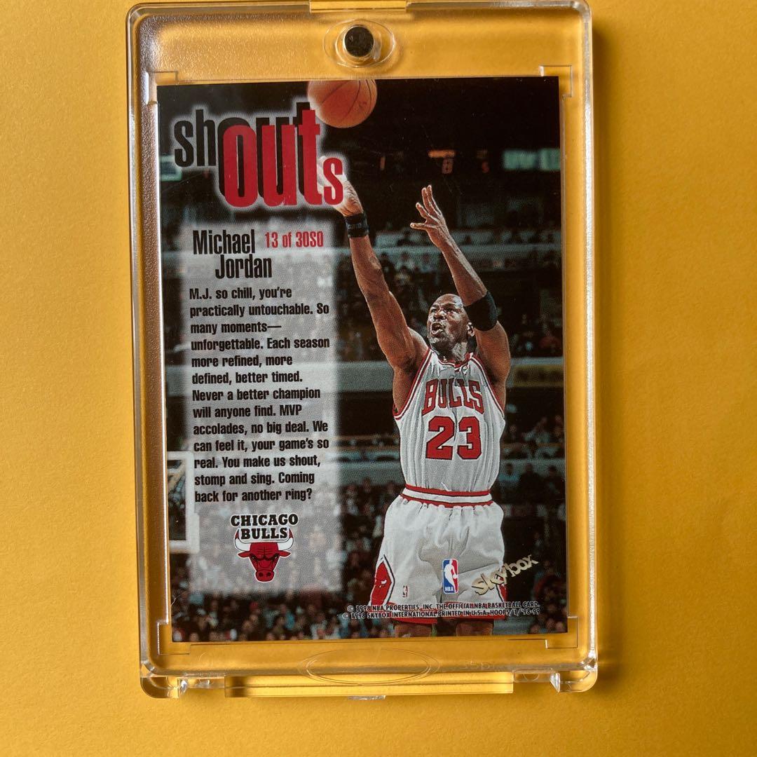 NBA マイケル・ジョーダン 直筆サイントレーディングカード 59/132