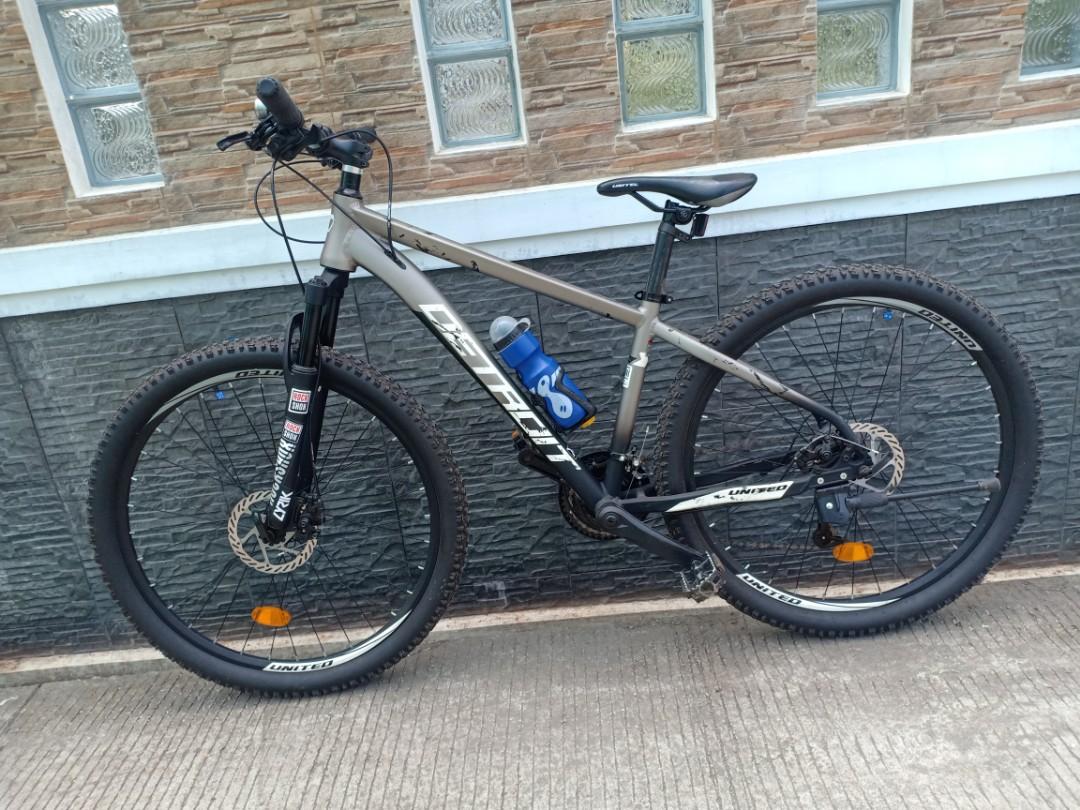 Mtb United Detroit Ez Olah Raga Sepeda Di Carousell