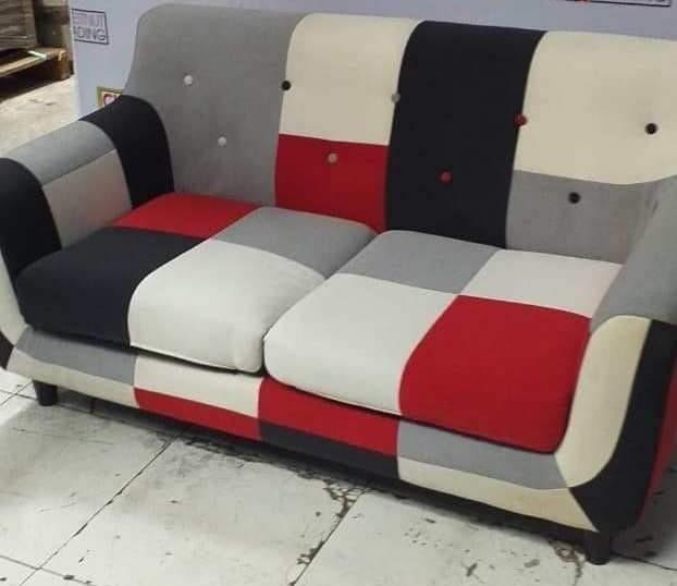Multi Colored 3-Seater Japanese Sofa (Category: Sofas) located in Makati City. Submitted by budgetappliance (Listing ID 1100541354, Image 2). Description: Multi Colored 3-Seater Japanese Sofa PHP 12,999 only For inquiries pls text or call 09058994523.
