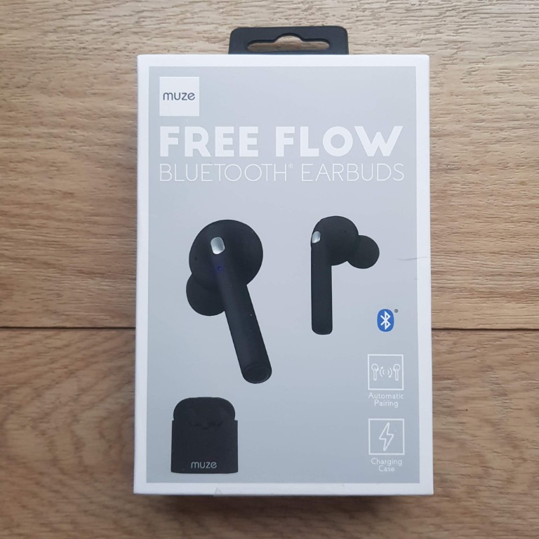 Muze free flow true wireless earbuds clearance