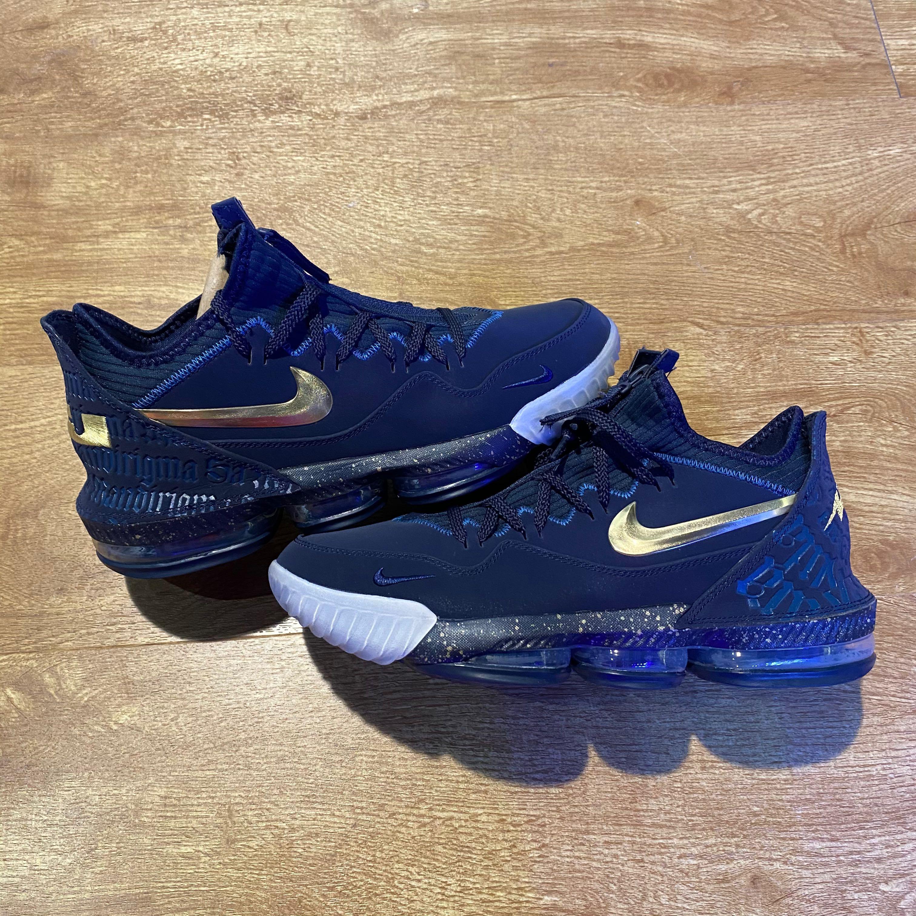 Nike LeBron 16 Low Agimat x Titans US10 Men s Fashion Footwear Sneakers on Carousell