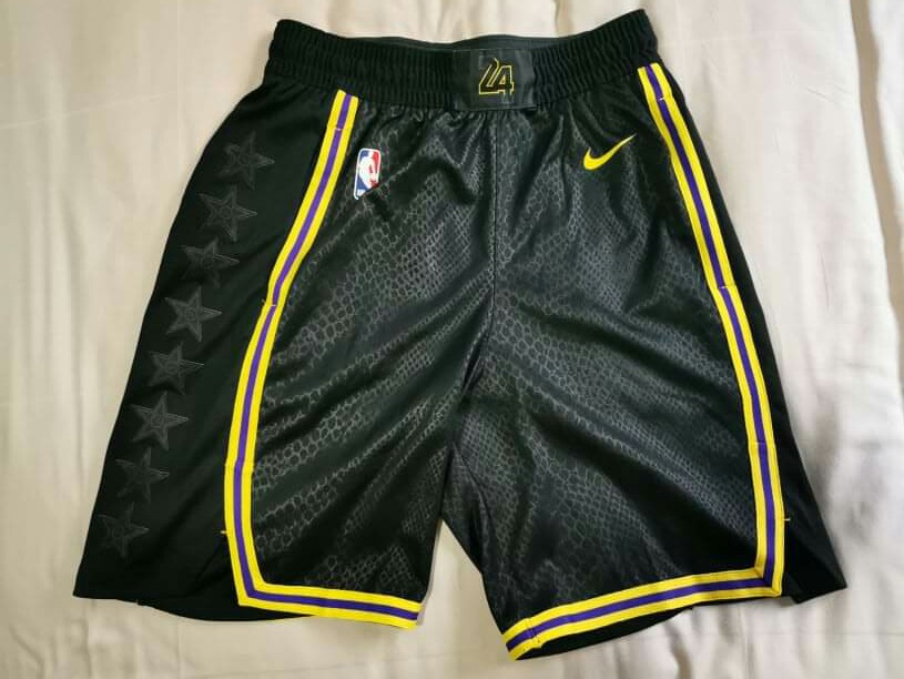 Nike NBA Black Mamba Kobe Bryant Los Angeles Lakers Shorts LA Mentality ...