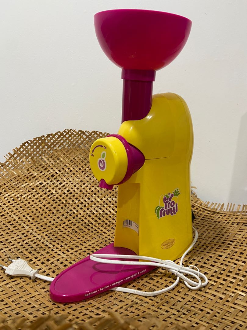 Nostalgia frozen dessert maker discount
