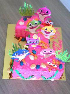 Baby Shark Cake Figurines Food Drinks Carousell Singapore Baby Shark Cake Figurines Food Drinks Carousell Singapore