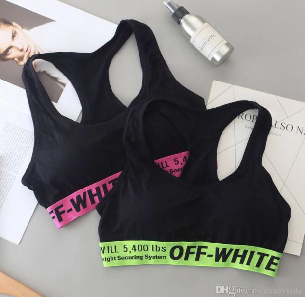 offwhite sports bra