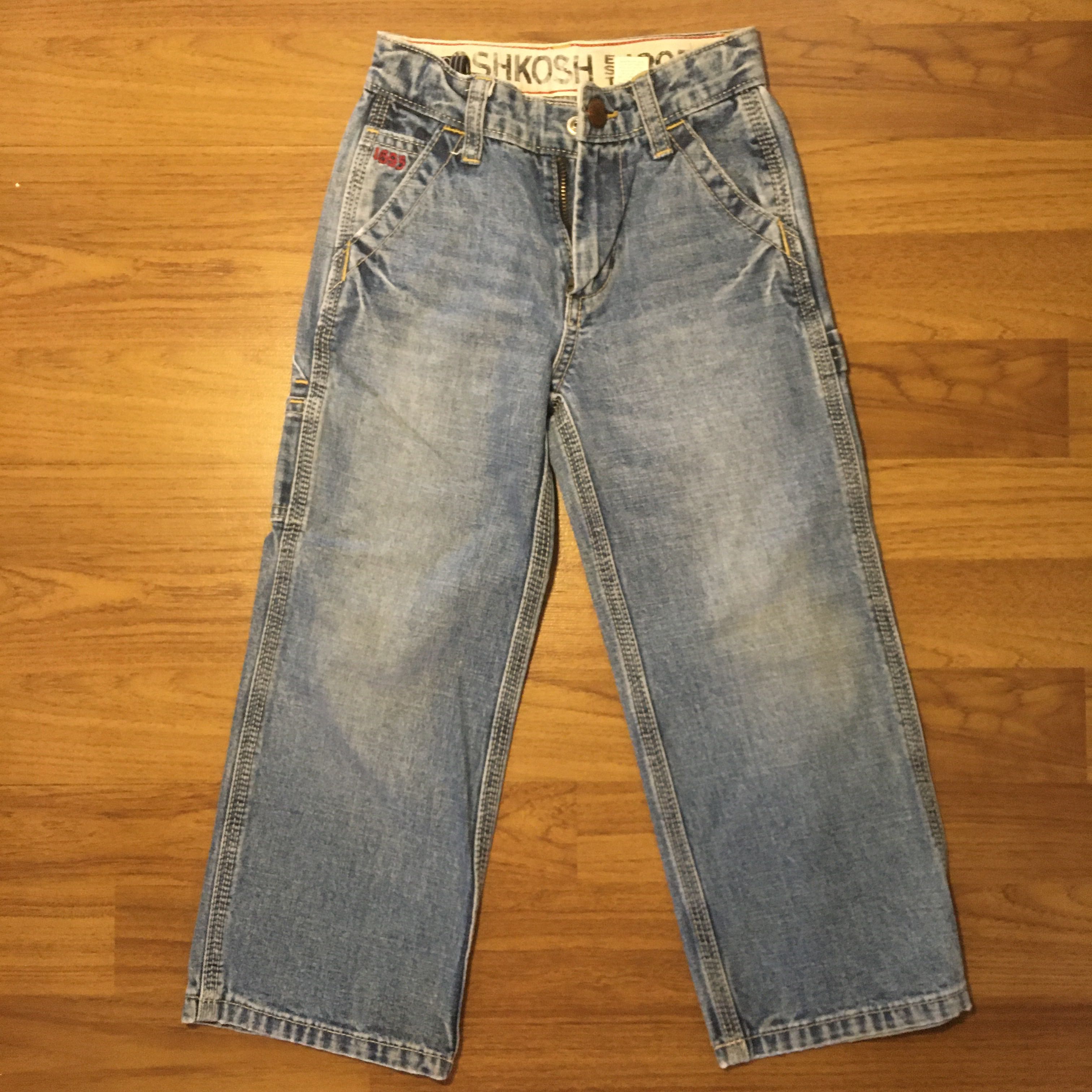 Oshkosh Boys Jeans (4T Slim), Babies & Kids, Babies & Kids Fashion on Carousell