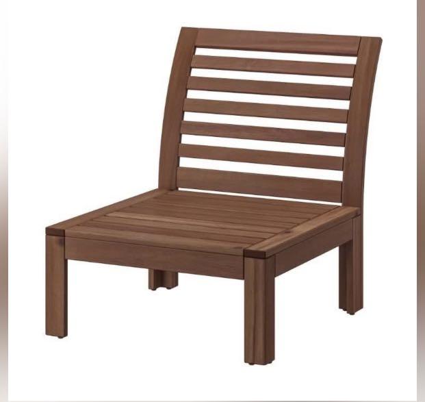 Outdoor Chairs & Table IKEA APPLARO, Furniture & Home Living, Furniture