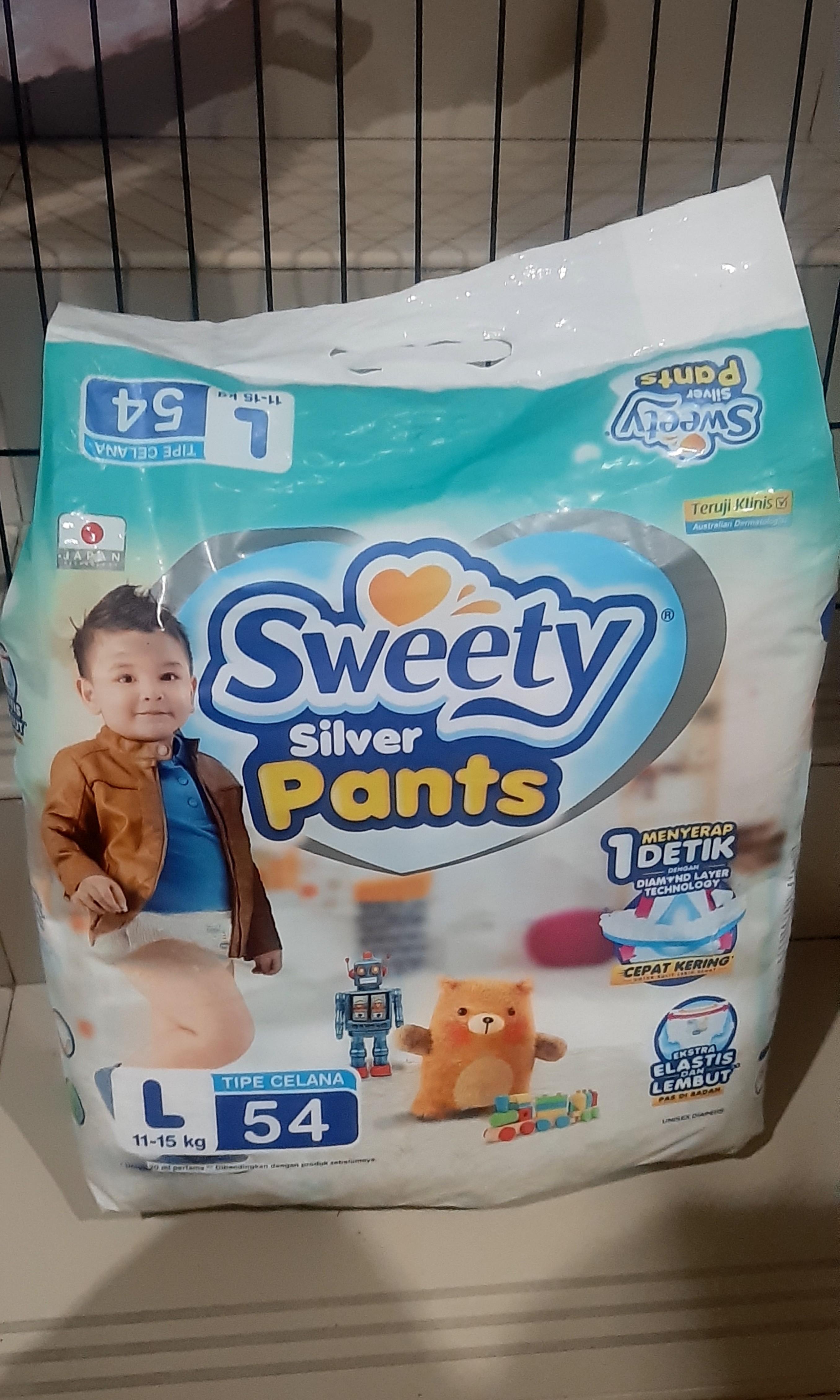 Pampers hotsell sweety l